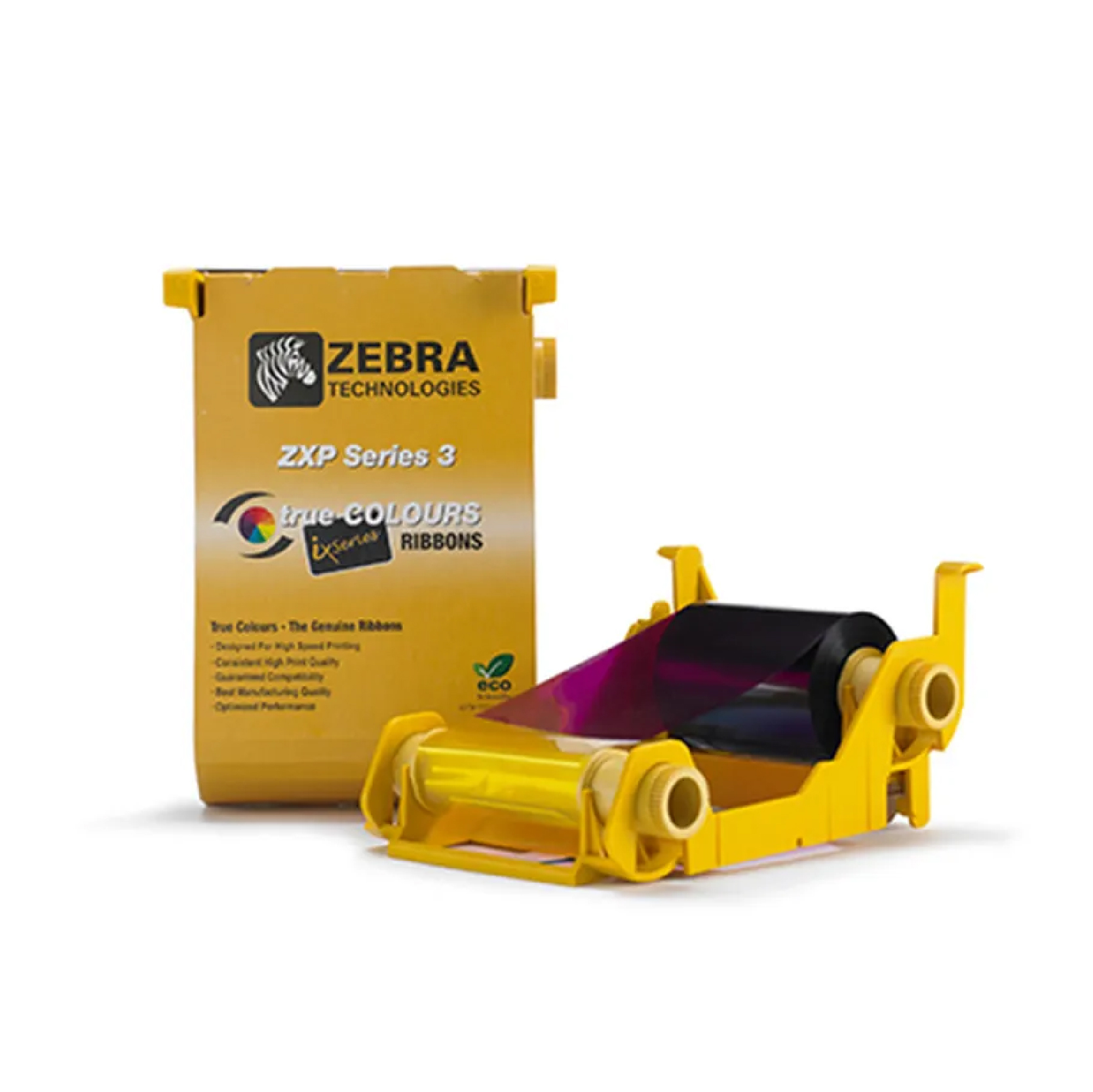 Zebra 800033 848 Ribbon Color - YMCKOK - 850 impresiones